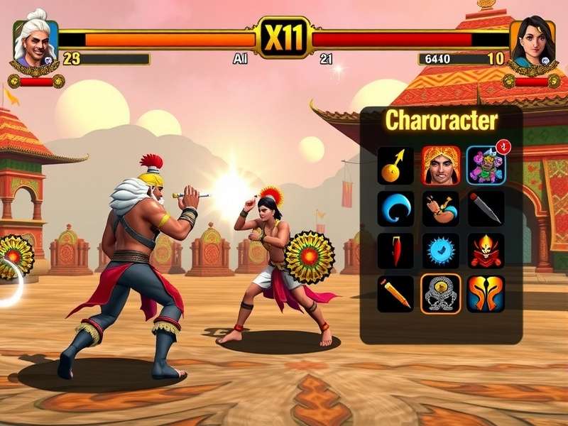 Crusade Ultimate Warrior character customization screen