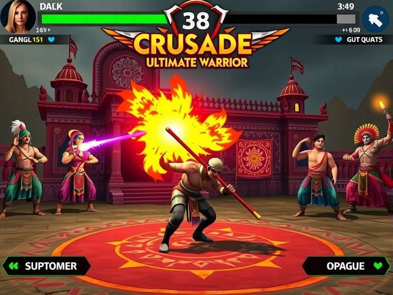 Crusade Ultimate Warrior Indian festival event
